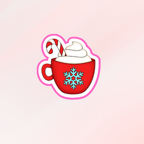 Tasse à la chantilly de Noel